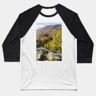 Castle Crag outlook Baseball T-Shirt